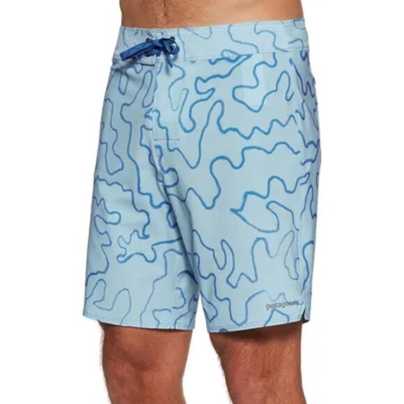 Patagonia Men's Size 28 Blue Hydropeak Boardshorts Blue 21865 - Picture 1 of 9